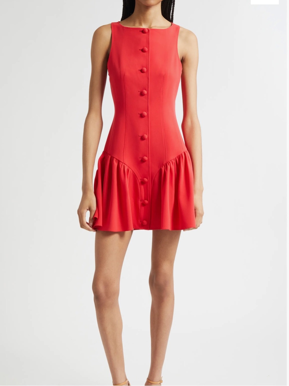 Cinq a sept Royce Mini Dress Red